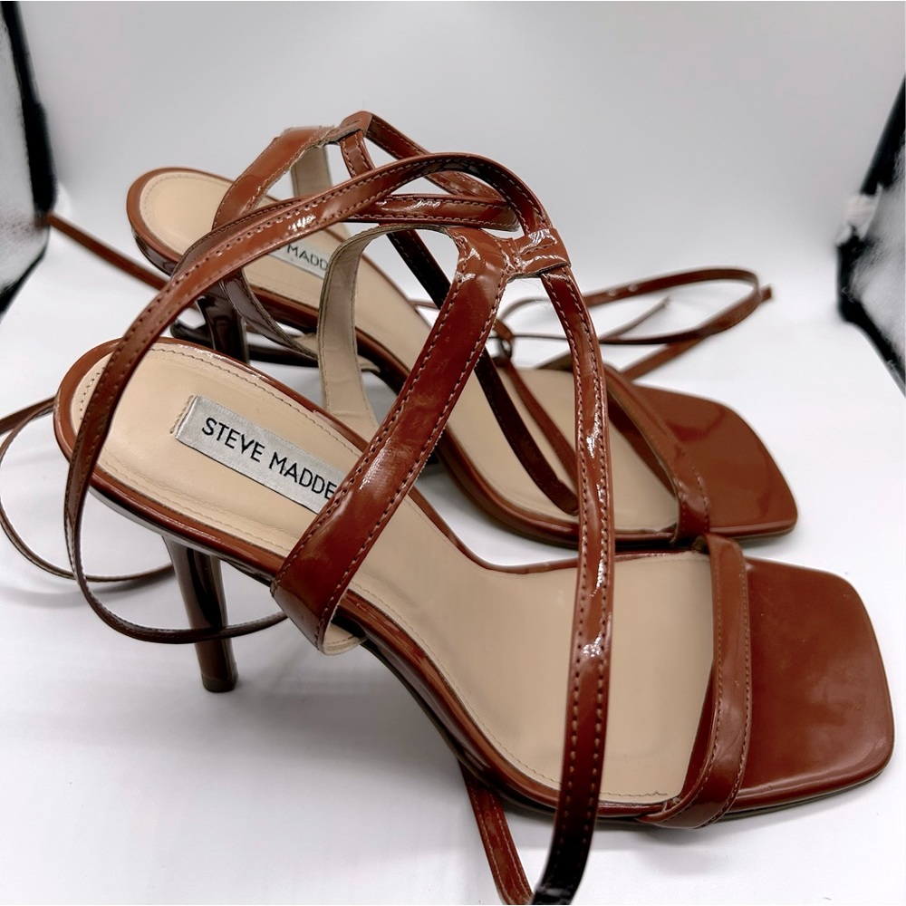 Steve Madden Tied ankle heels